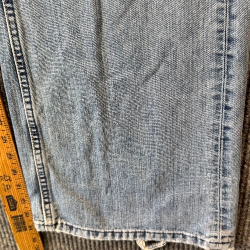 Vintage Old Navy Boot Cut‎ Jeans Distressed Baggy Y2K Skater Grunge Punk Denim